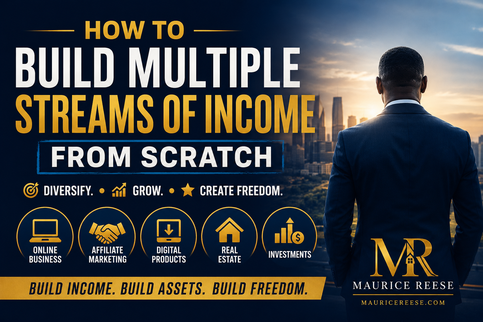 how to build multiple streams of Income